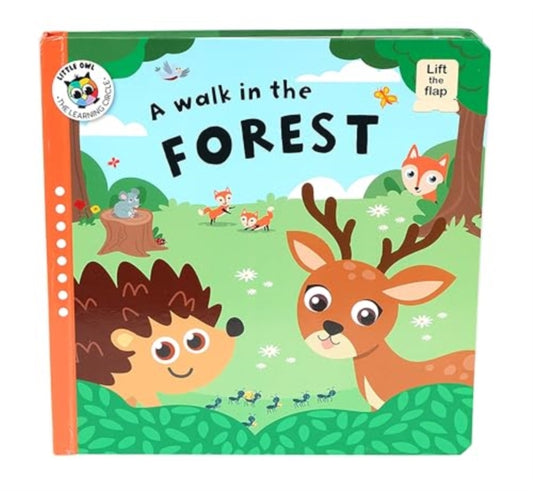 A Walk in the Forest (Lift-the-Flap)-9788742554746