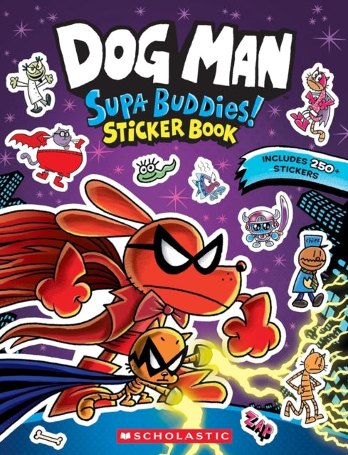 Dog Man: Supa Buddies Sticker Book-9798225037024