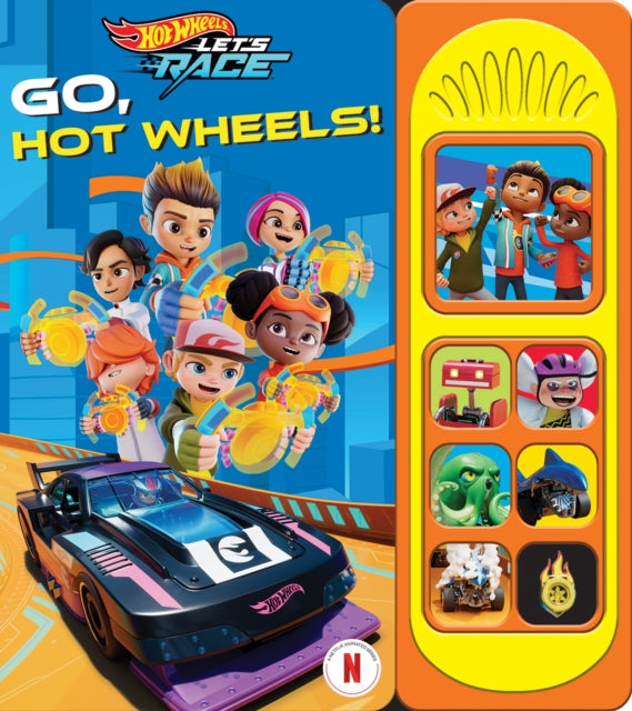 Hot Wheels Let's Race: Go, Hot Wheels! Sound Book-9798384602064