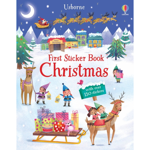 First Sticker Book Christmas : A Christmas Sticker Book for Children
