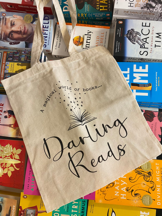 Darling Reads Tote Bag