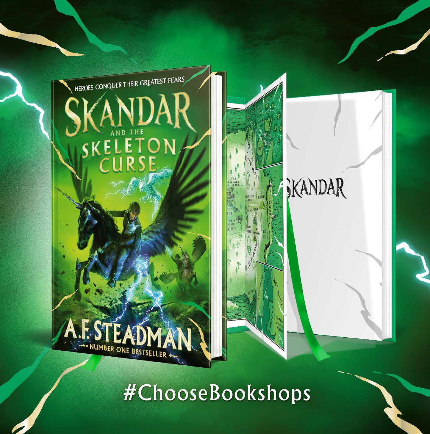 Skandar and the Skeleton Curse - SIGNED SPECIAL EDITION