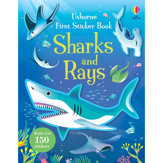 First Sticker Book Sharks and Rays