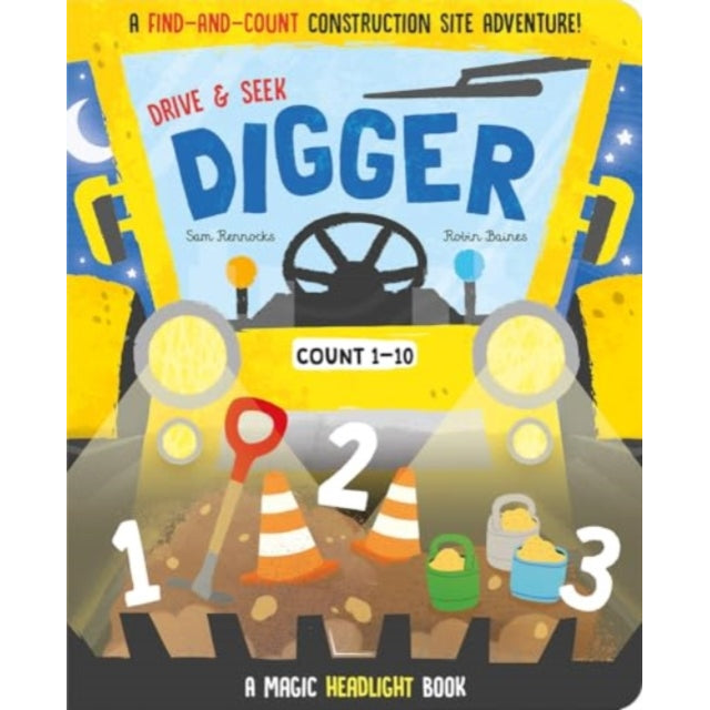 Drive & Seek Digger - A Magic Find & Count Adventure