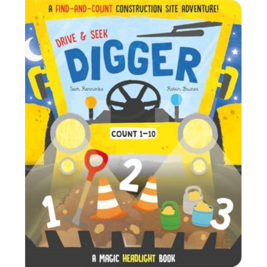 Drive & Seek Digger - A Magic Find & Count Adventure