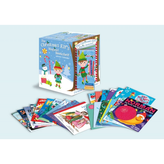 The Christmas Elf's Magical Bookshelf Advent Calendar : Contains 24 books!