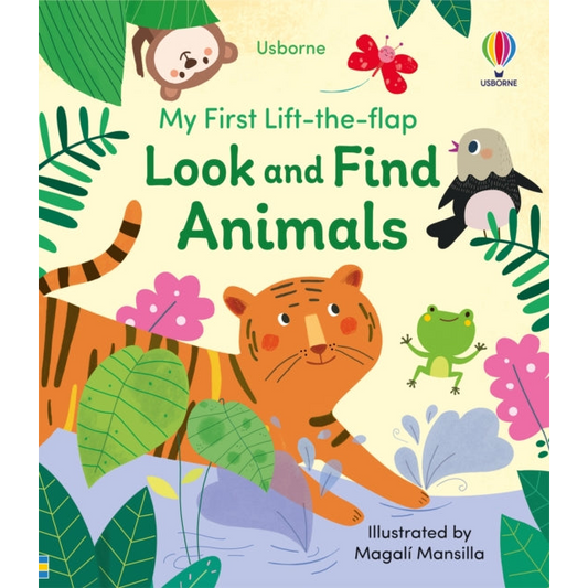 My First Lift-the-flap Look and Find Animals
