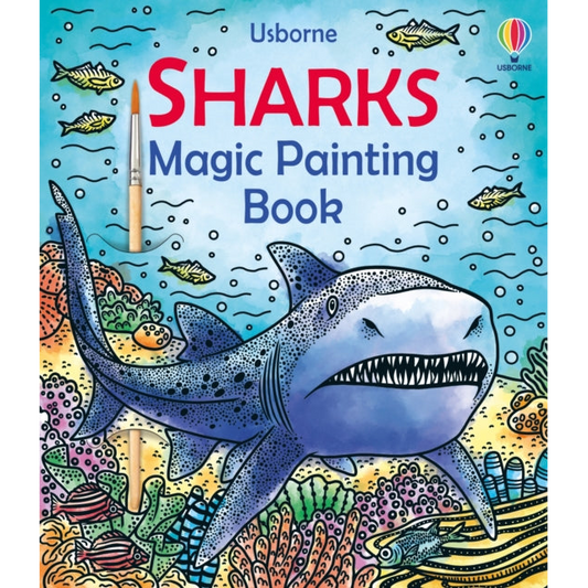 Sharks Magic Painting Book