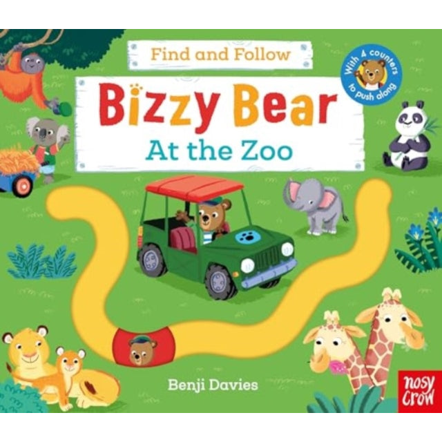 Bizzy Bear: Find and Follow At the Zoo