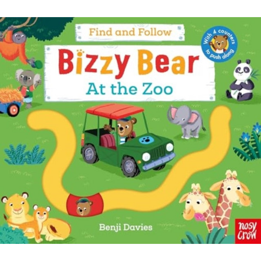 Bizzy Bear: Find and Follow At the Zoo