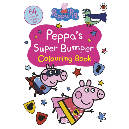 Peppa Pig: Peppa’s Super Bumper Colouring Book