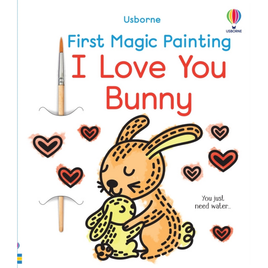 First Magic Painting I Love You Bunny