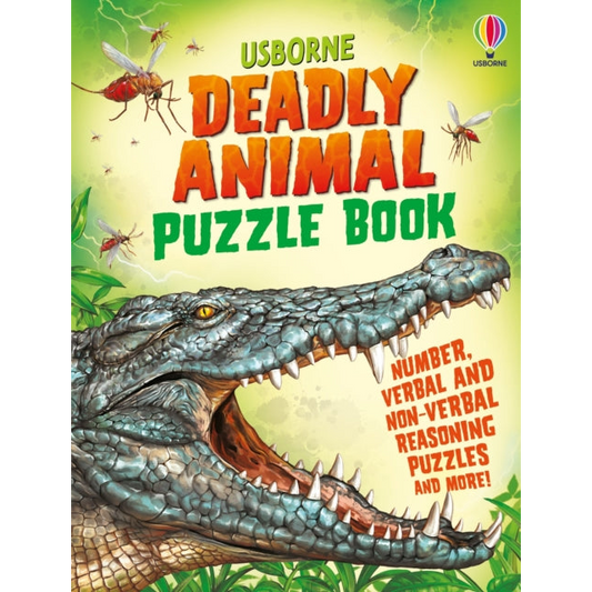 Deadly Animals Puzzle Book