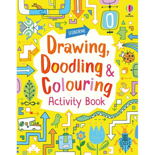 Drawing, Doodling and Colouring Activity Book