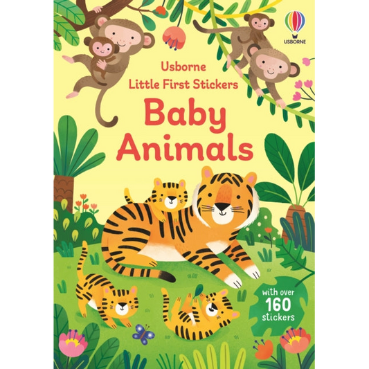 Little First Stickers Baby Animals