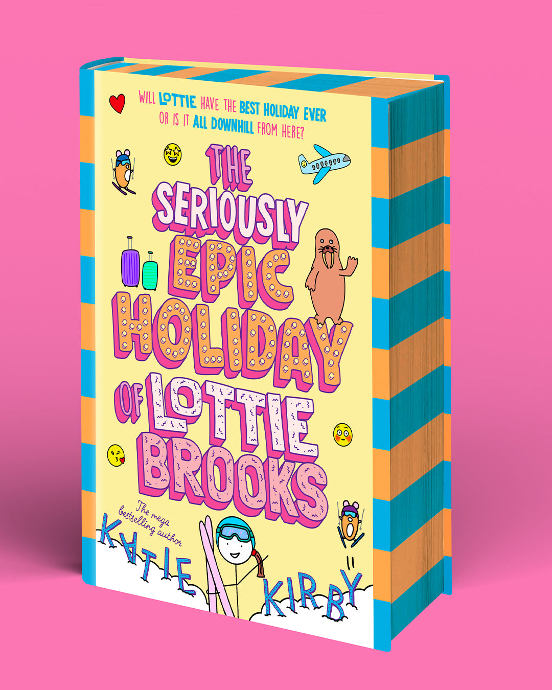 The Seriously Epic Holiday of Lottie Brooks - Signed and Sprayed Indie Edition