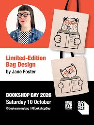 Limited Edition Bookshop Day Bag by Jane Foster